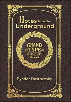 Cover Notes from the Underground (Grand Type Collector's Edition) (Laminated Hardback with Jacket) Large Print
