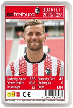 Cover SC Freiburg Quartett 25/26