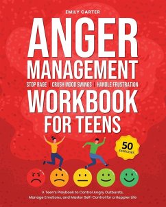 Cover Anger Management Workbook for Teens