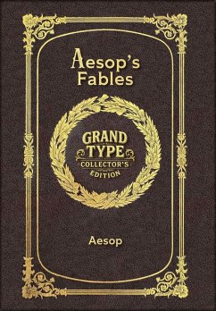 Cover Aesop's Fables (Grand Type Collector's Edition) (Laminated Hardback with Jacket) Large Print