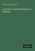 An Outline of Qualitative Analysis for Beginners