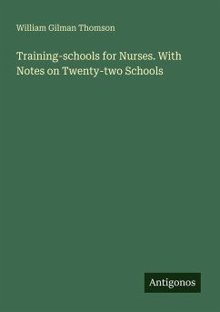 Cover Training-schools for Nurses. With Notes on Twenty-two Schools