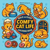 Bold & Easy Comfy Cat Life Coloring Book