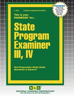State Program Examiner III, IV State Program Examiner III, IV