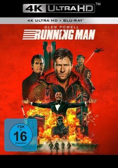 Cover The Running Man 2025 / 4K Ultra HD Blu-ray + Blu-ray