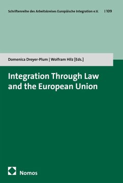 Cover Integration Through Law and the European Union (eBook, PDF)