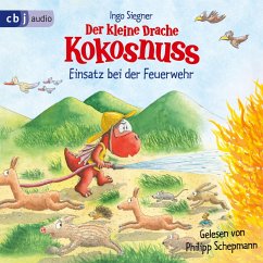 Cover Der kleine Drache Kokosnuss – Einsatz bei der Feuerwehr (MP3-Download)