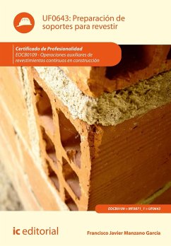 Preparación de soportes para revestir. EOCB0109 (eBook, ePUB) - Manzano García, Francisco Javier