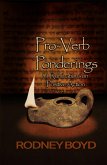 Pro-Verb Ponderings (eBook, ePUB)