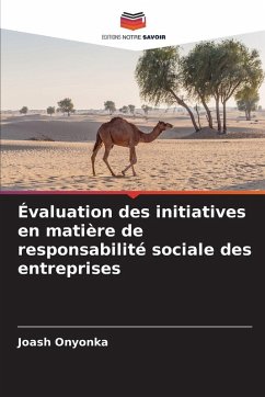 Cover Évaluation des initiatives en matière de responsabilité sociale des entreprises