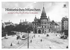 Cover Historisches München - Alte Münchner Brauereien, Brauhäuser und Bierpaläste (Wandkalender 2026 DIN A3 quer), CALVENDO Monatskalender