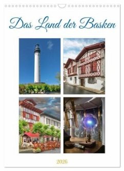 Das Land der Basken (Wandkalender 2026 DIN A3 hoch), CALVENDO Monatskalender - Calvendo;Schmidt, Bodo Das Land der Basken (Wandkalender 2026 DIN A3 hoch), CALVENDO Monatskalender - Calvendo;Schmidt, Bodo