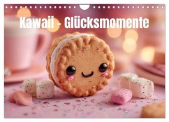 Cover Kawaii-Glücksmomente (Wandkalender 2026 DIN A4 quer), CALVENDO Monatskalender