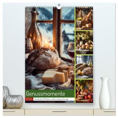 Cover Genussmomente (hochwertiger Premium Wandkalender 2026 DIN A2 hoch), Kunstdruck in Hochglanz