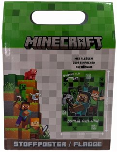 Cover Stoffposter/Flagge - Minecraft (125x85 cm)