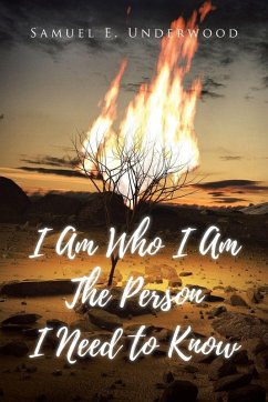 Cover I Am Who I Am The Person I Need to Know
