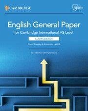 Cover Cambridge International AS Level English General Paper Coursebook with Digital Access (2 Years)