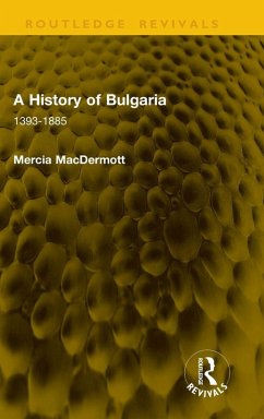 Cover A History of Bulgaria