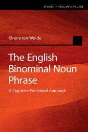 The English Binominal Noun Phrase - Ten Wolde, Elnora
