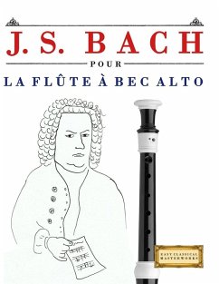 Cover J. S. Bach pour la Flûte à bec Alto