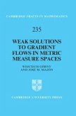 Weak Solutions to Gradient Flows in Metric Measure Spaces