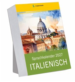 Cover Langenscheidt Sprachkalender Italienisch 2027