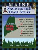 2025-2026 Maine Snowmobile Trail Map Atlas