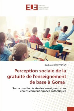 Perception sociale de la gratuité de l'enseignement de base à Goma Perception sociale de la gratuité de l'enseignement de base à Goma