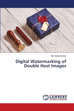 Cover Digital Watermarking of Double Host Images