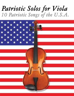 Cover Patriotic Solos for Viola