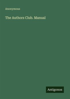 Cover The Authors Club. Manual