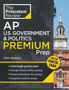 Cover Princeton Review AP U.S. Government & Politics Premium Prep, 25th Edition