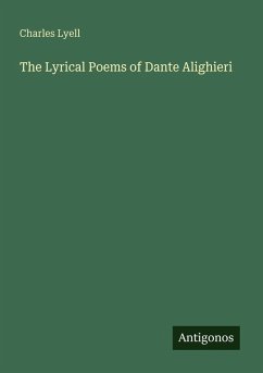 Cover The Lyrical Poems of Dante Alighieri