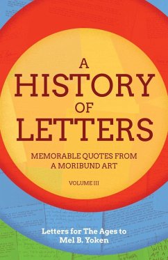 Cover A History of Letters III