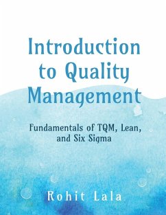 Cover Introduction to Quality Management