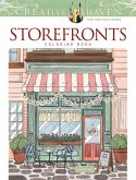 Creative Haven Storefronts Coloring Book