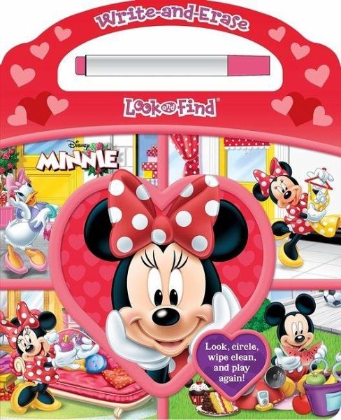 Disney Minnie: Write-And-Erase Look and Find - Pi Kids Disney Minnie: Write-And-Erase Look and Find - Pi Kids
