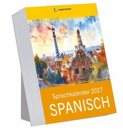 Cover Langenscheidt Sprachkalender Spanisch 2027