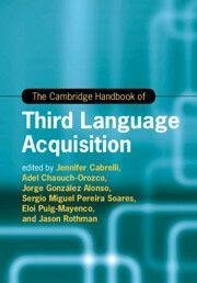 Cover The Cambridge Handbook of Third Language Acquisition