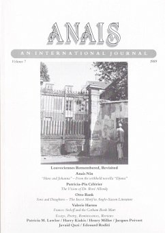 Cover ANAIS: An International Journal, Vol. 7 (eBook, ePUB)