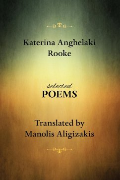 Cover Katerina Anghelaki Rooke. Selected Poems (eBook, ePUB)
