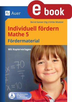 Cover Individuell fördern Mathe 5 Fördermaterial (eBook, PDF)