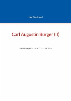 Cover Carl Augustin Bürger (II) (eBook, ePUB)