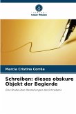 Schreiben: dieses obskure Objekt der Begierde Schreiben: dieses obskure Objekt der Begierde