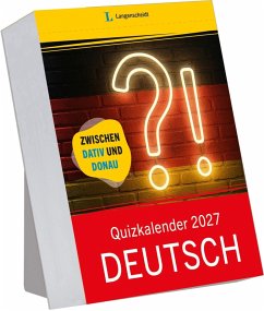 Cover Langenscheidt Sprachkalender Deutsch A Quiz a Day 2027