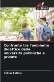 Confronto tra l'ambiente didattico delle università pubbliche e private