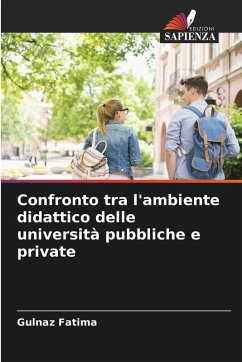 Cover Confronto tra l'ambiente didattico delle università pubbliche e private