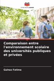 Comparaison entre l'environnement scolaire des universités publiques et privées Comparaison entre l'environnement scolaire des universités publiques et privées
