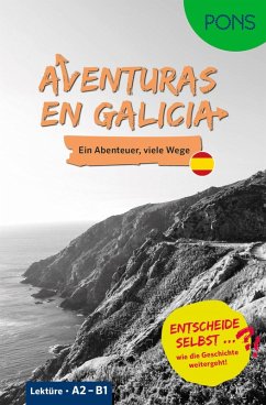 Cover PONS Entscheide selbst ... Lektüre Spanisch A2-B1 - Aventuras en Galicia