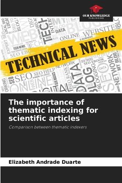 Cover The importance of thematic indexing for scientific articles